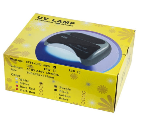 Lampa za nokte profesionalna CCFL 48W uv i led lampa