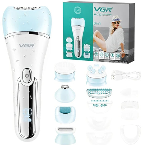 Epilator set 6u1 -VGR 733-elektricni brijac