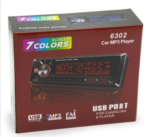 Auto radio usb 6302 -4 x 50w